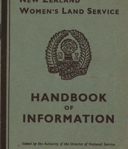 New Zealand Women’s Land Service Handbook of Information