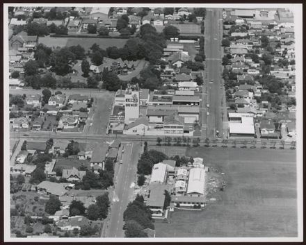 Aerial view of the Lion Brewery