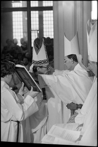 "City's new Bishop takes mitre" - Resource cover image