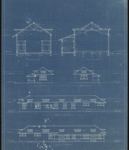 Architectural Plans for A&P Showgrounds, Cuba Street 4