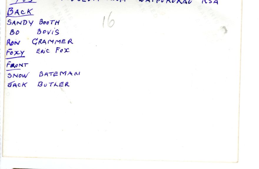 1983 Prisoner of War reunion at Waipukurau RSA