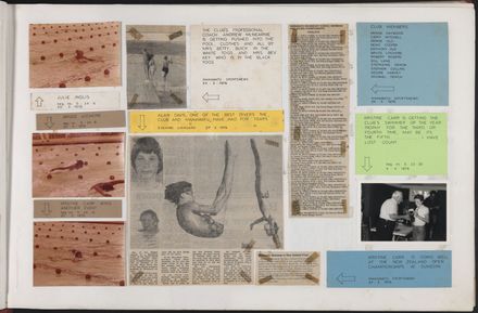 PN Amateur Swimming Club archive book