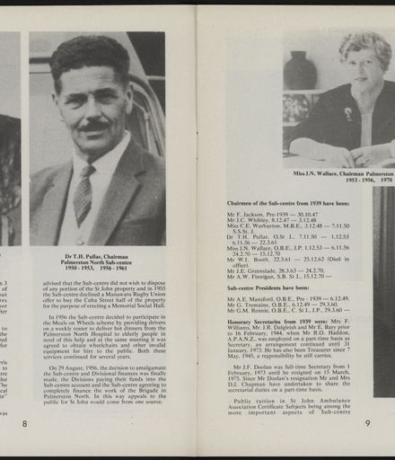 History of the St John Ambulance Association Manawatu, 1900-1975 6