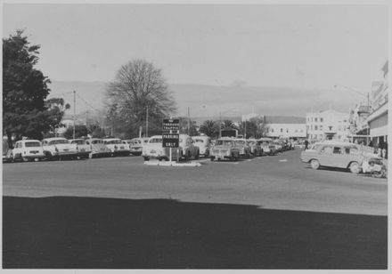 Parking in The Square in the 1960s