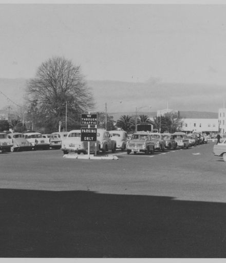Parking in The Square in the 1960s