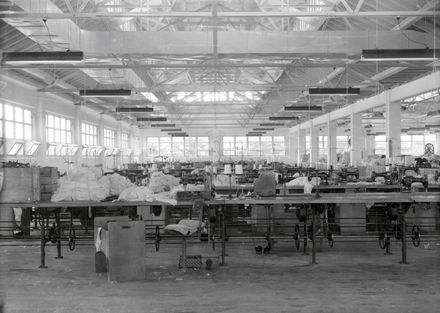 Interior of Libertyland factory, Tremaine Avenue
