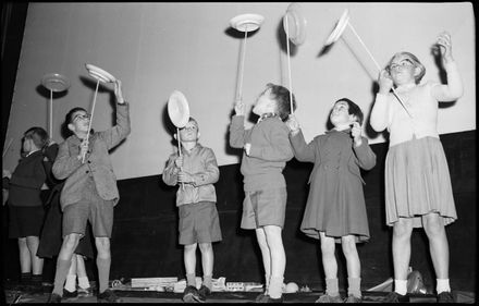 "Now it is Twirley Whirler" Plate Spinning