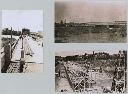 Fitzherbert Bridge Construction