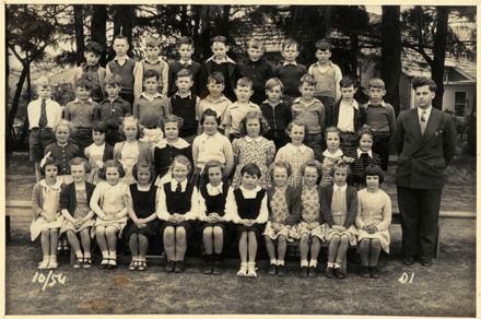 Terrace End School - Standard 1, 1954