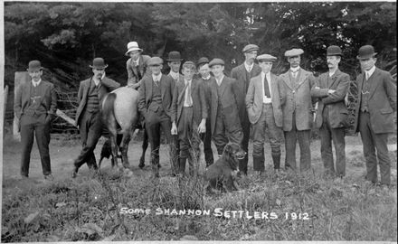 "Some Shannon Settlers 1912"