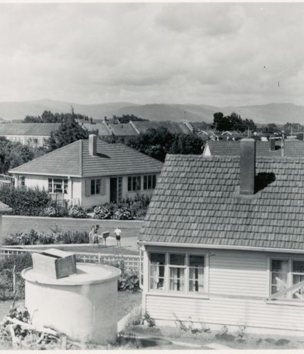 Overlooking Wharenui Terrace, Palmerston North