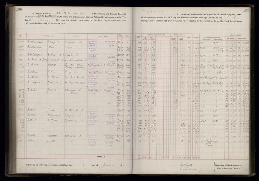 Rate book, 1911-1912 - 2021Pa_PNCC2-23-2-V19_034000-0112