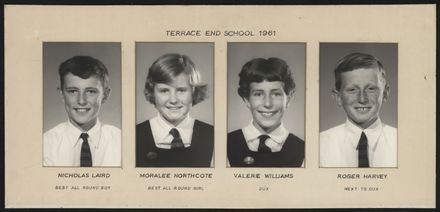 Terrace End School Student Leaders, 1961