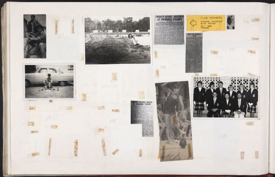 PN Amateur Swimming Club archive book