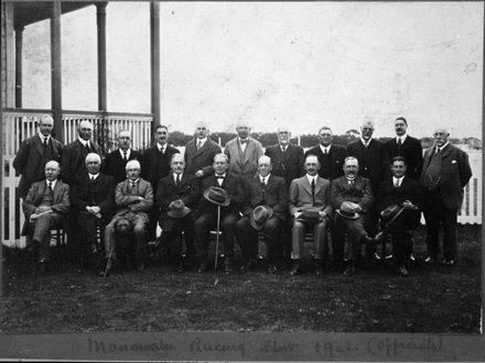 Manawatu Racing Club officials