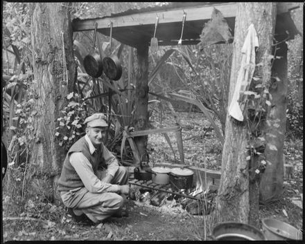 "Dinner For Eight" Camp Fire Cookout