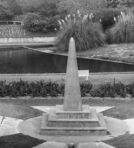 War Memorial, Memorial Park