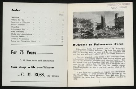 Palmerston North Diary: February 1959 2