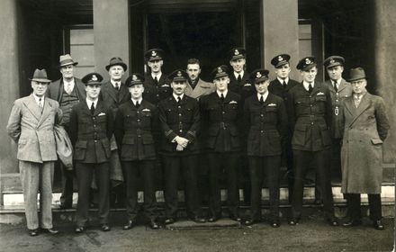 Visiting Australian Airforce Officers, Palmerston North
