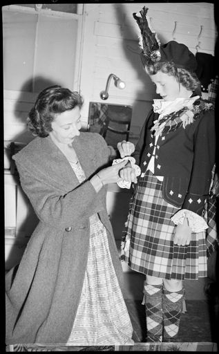 "A Last-Minute Check" - Highland Dancing