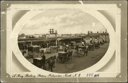 “A Busy Railway Station”, Main Street