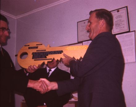 Palmerston North Motorcycle Training School - Official Opening of Palmerston North Training Schools Building - August 1967