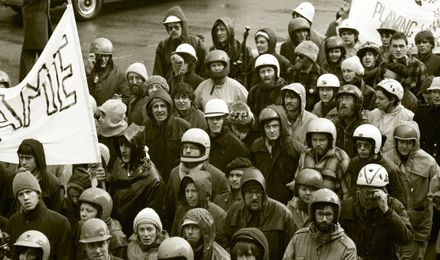 Anti-Apartheid and anti-Tour protest