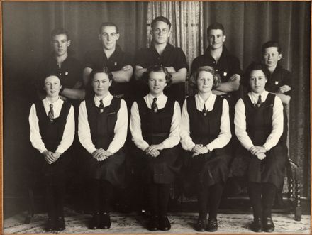 Palmerston North Technical School Prefects, 1937