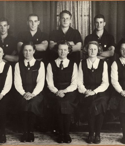 Palmerston North Technical School Prefects, 1937