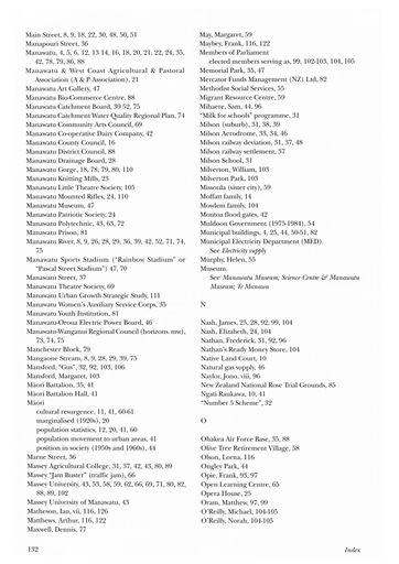 Council and Community: 125 Years of Local Government in Palmerston North 1877-2002 - Page 142