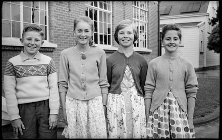 "Duxes of City and District Schools" , Terrace End School: J. Webb, L. Cousins, S. Hawke, J. Haxton. - Resource cover image