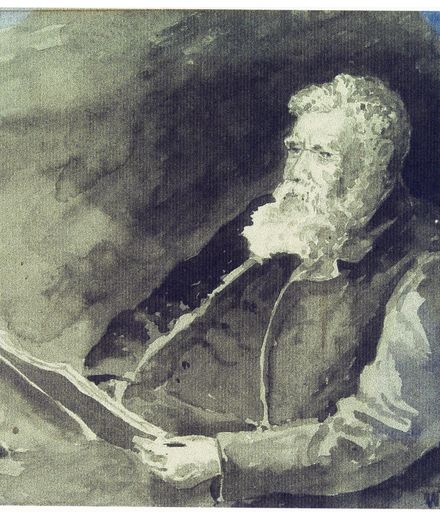 Watercolour of Alexander McDonald