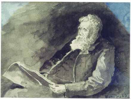 Watercolour of Alexander McDonald