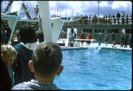 Swimmers - Opening of Lido Swimming Complex