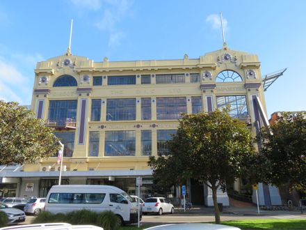 4-11 The Square – CM Ross Co. Building, now the Palmerston North City Library