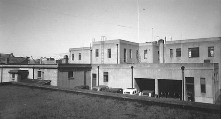 Old Police Station Palmerston North Rear-view of Structures