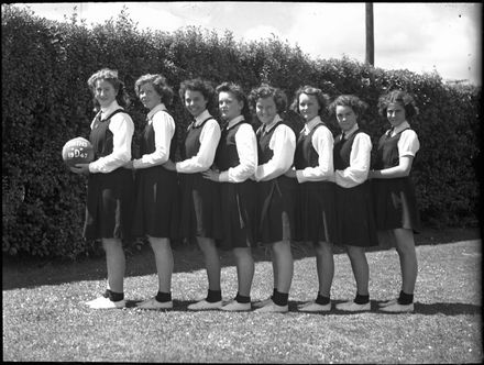 Palmerston North Technical High School 'D' Basketball Team