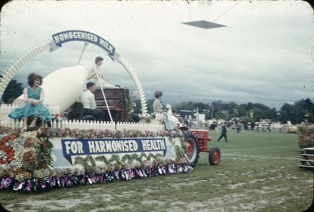 Float in Floral Festival parade