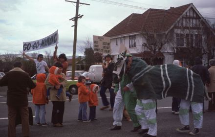 A Manawatū Rugby Pantomime Horse