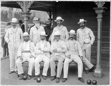 Palmerston North Team for the North Island Bowling Association Tournament