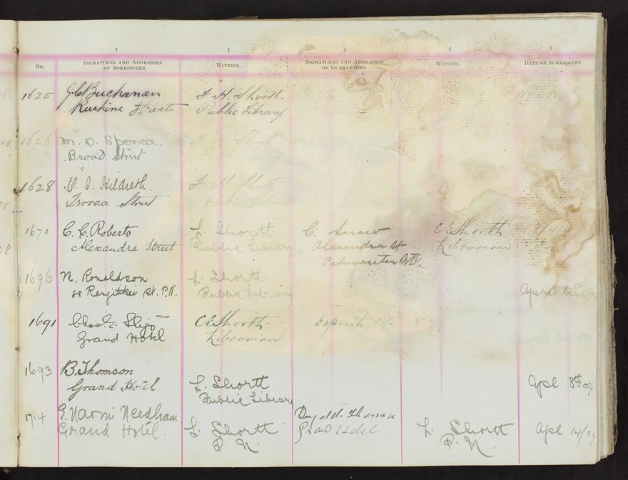 Register of Subscribers [Library] - 14