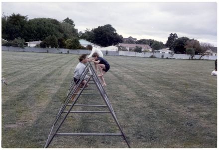 Pupils climbing, Athletic Sports Day - Terrace End School - Resource cover image