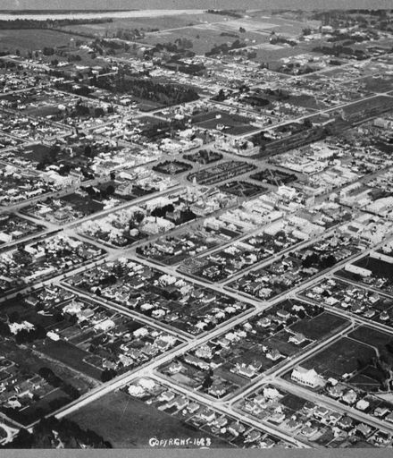 Aerial view of Palmerston North
