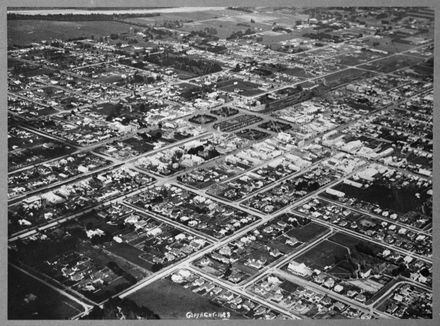 Aerial view of Palmerston North
