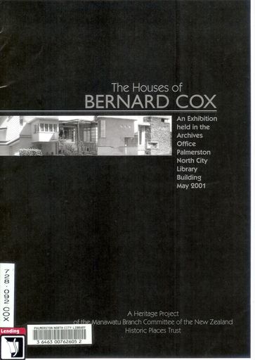 The Houses of Bernard Cox