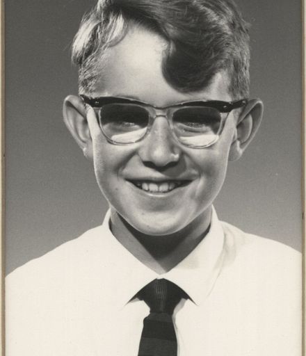 Bruce Asher - Runner-up Dux, Terrace End School, 1964