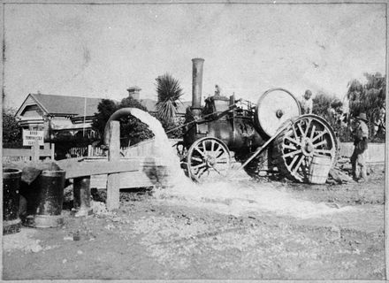 Traction Engine at Work