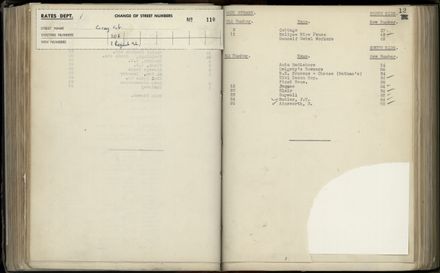 Street Renumbering Guide: Page 126