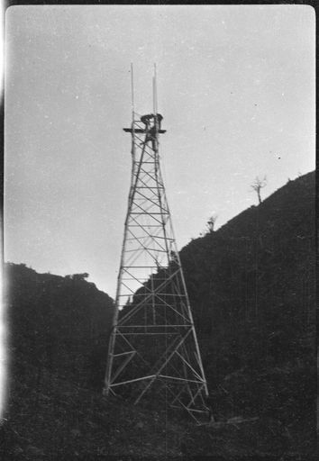 Pylon Construction – Mangahao Electric Power Scheme