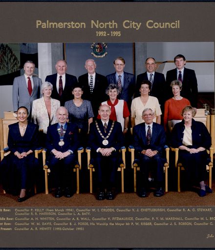 Palmerston North City Council 1992 - 1995